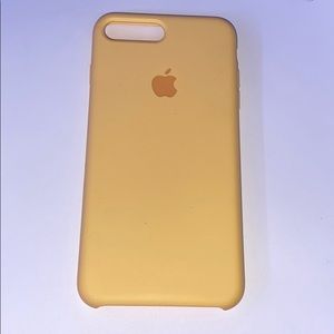 iPhone Yellow Silicone Case